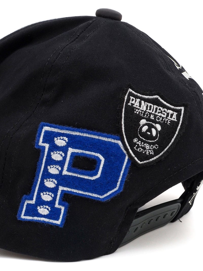 【PANDIESTA JAPAN】リメイク風切り替えミリタリーキャップ