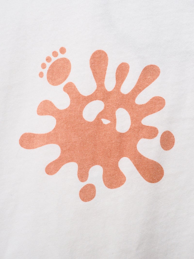 【PANDIESTA JAPAN】“絵画パンダ”ファー素材切替BIGロンT〔別注〕