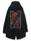 【DRASTIC GARDEN】“雷炎ノ菊/薔薇”BIGモッズコート