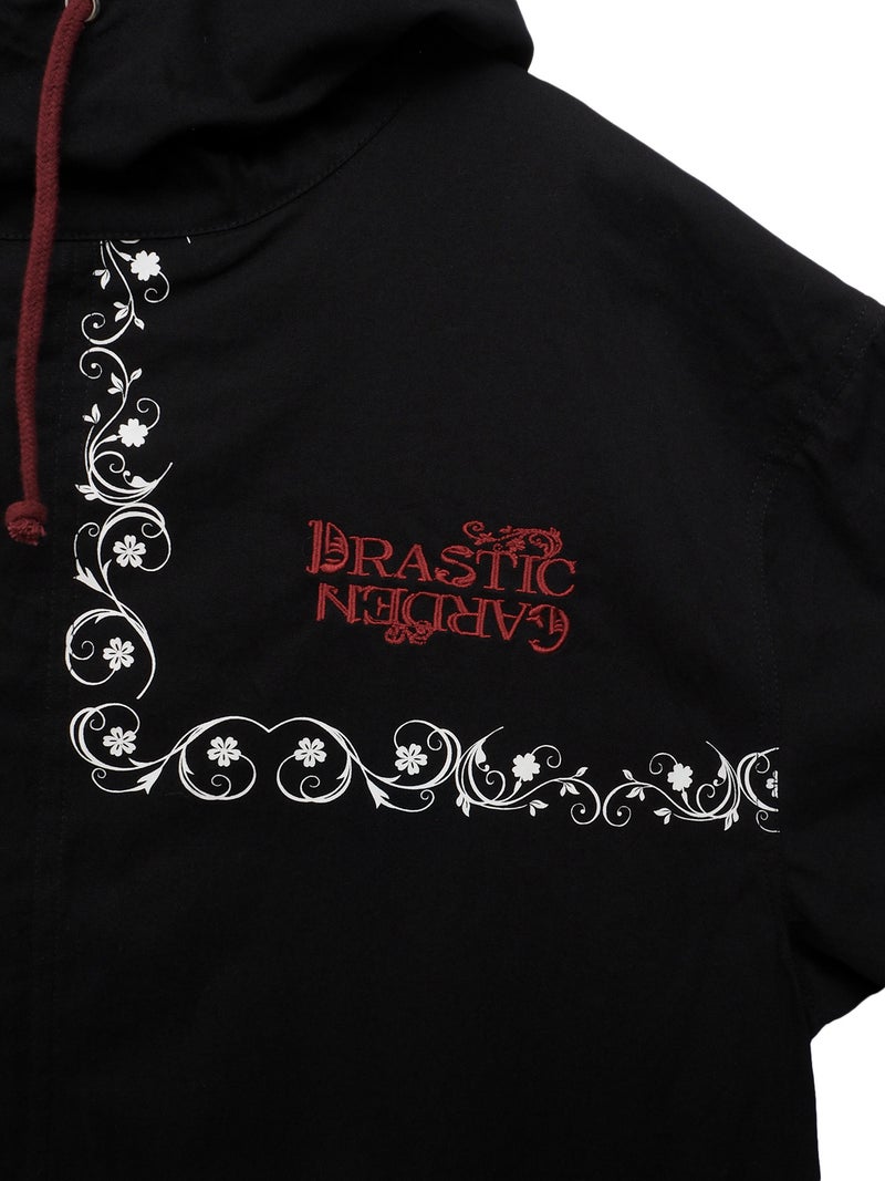 【DRASTIC GARDEN】“雷炎ノ菊/薔薇”BIGモッズコート