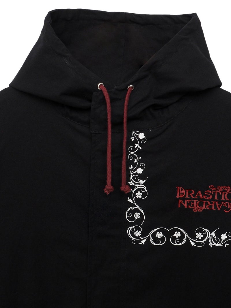 【DRASTIC GARDEN】“雷炎ノ菊/薔薇”BIGモッズコート