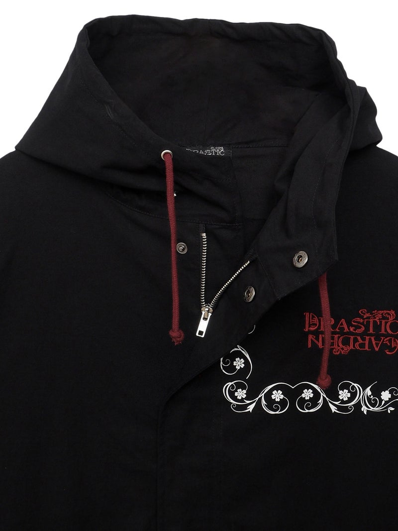 【DRASTIC GARDEN】“雷炎ノ菊/薔薇”BIGモッズコート